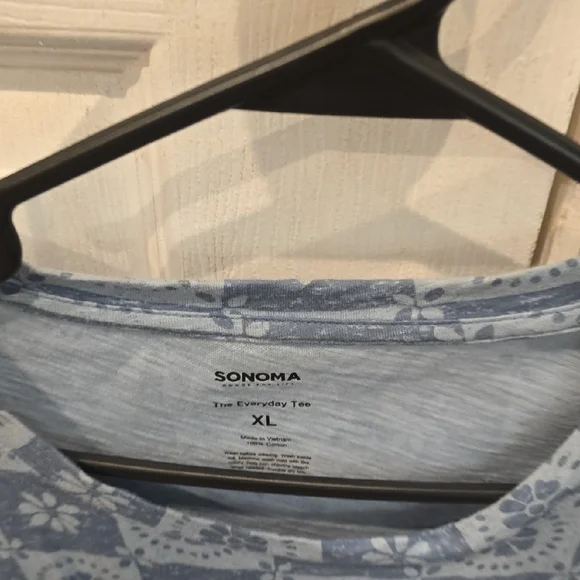 Sonoma Blue Boxy Short Sleeve Tee - Picture 2 of 2